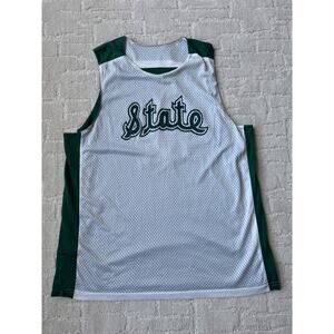 Michigan State Spartans Reversible Basketball Practice Nike Jersey MSU